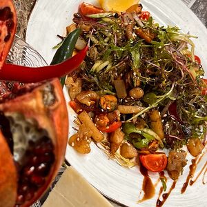 Салат с морепродуктами