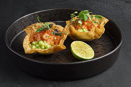 Тартар из лосося