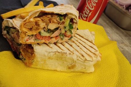 Шаурма с курицей 