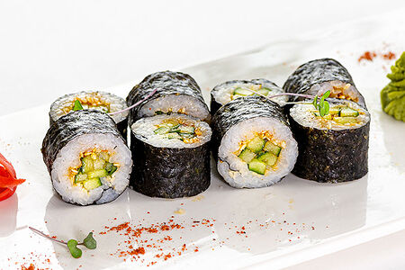 Хосомаки с огурцом