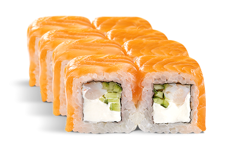 Ролл Филадельфия классика с креветками