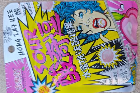 Конфеты кислые Персик 