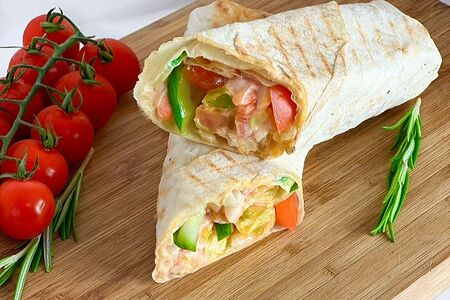 Шаверма с овощами