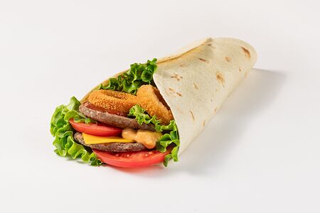 Тортилья Мексиканская с луковыми кольцами