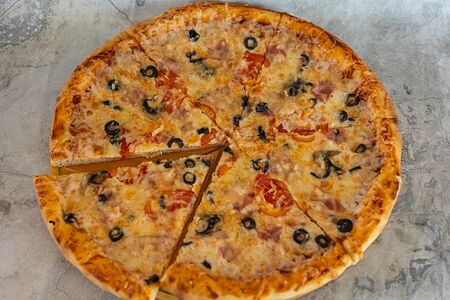 Ветчина и грибы