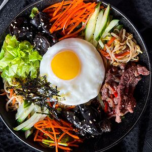 Пибимпаб с говядиной