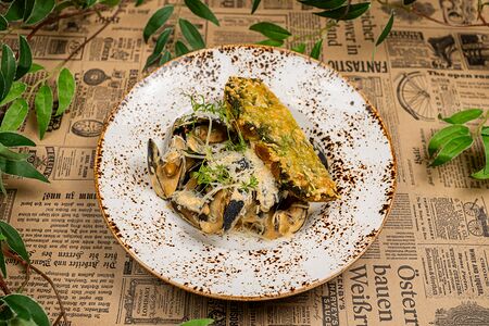 Мидии в створках