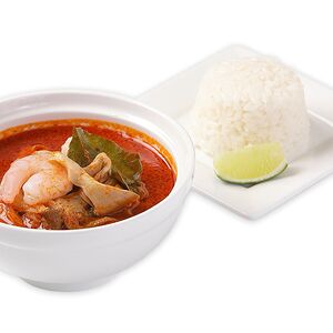 Том ям с креветками