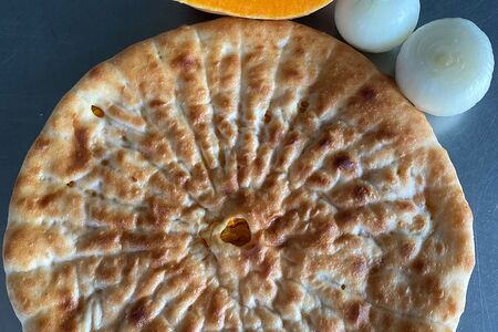 Пирог с тыквой большой 