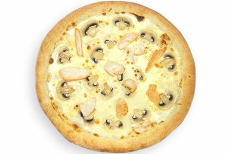 Пицца Курица и грибы большая