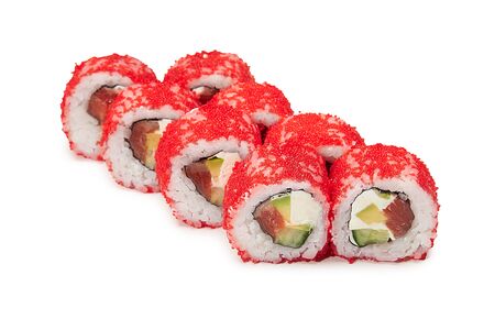 Ролл Калифорния с лососем