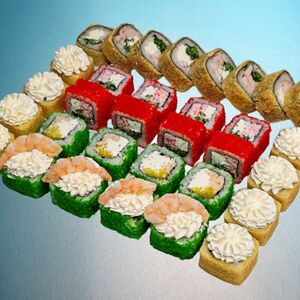 За обе щёки