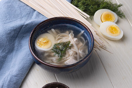 Бульон Куриный с пшеничной лапшой