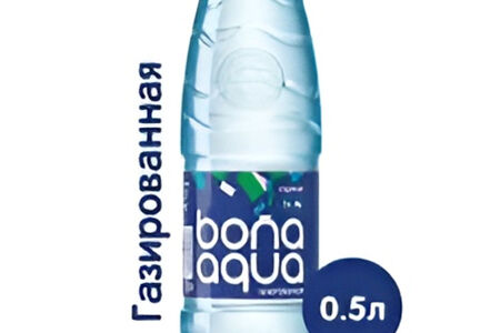Вода газированная BonAqua
