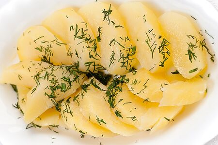 Картофель отварной 