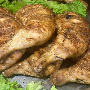 Куриные окорочка на мангале