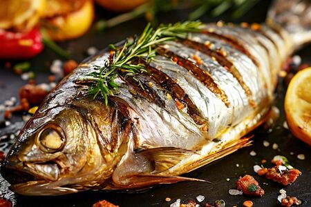 Дорадо на углях