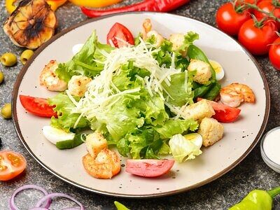 Цезарь с креветками