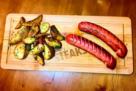 Колбаски с клюквой