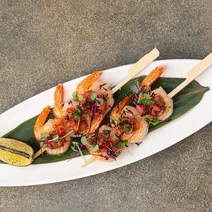 Кусияки с креветкой