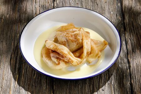 Блинчики со сгущенкой