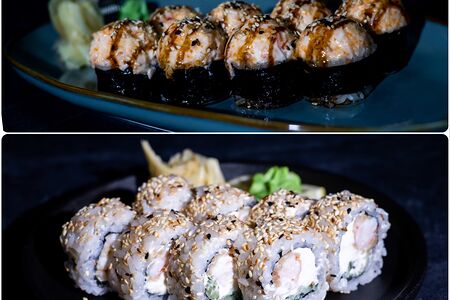 Дабл с креветкой