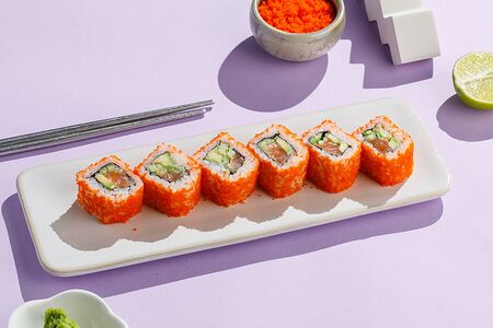 Калифорния с лососем 