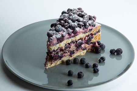 Черничный торт 