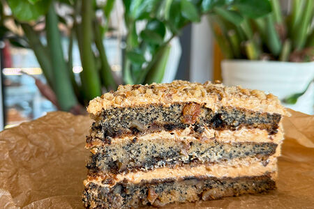 Маковый торт