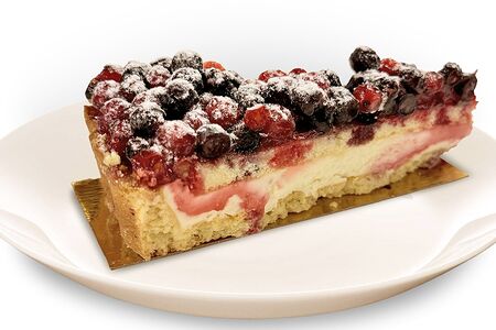 Пирог с лесными ягодами