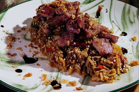 Рис со свининой