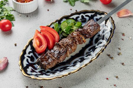 Шашлык из печени