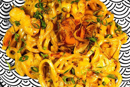 Удон сливочный