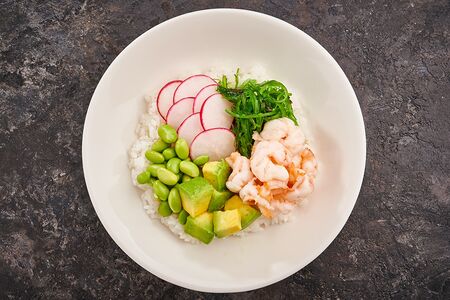 Боул с креветкой