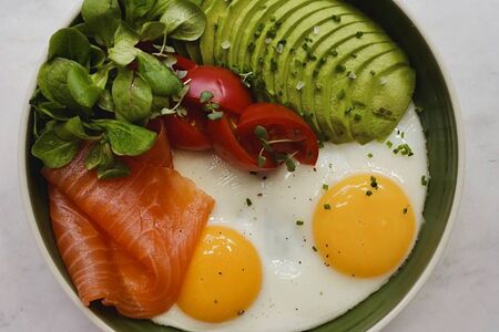 Yum! Супер-завтрак с форелью