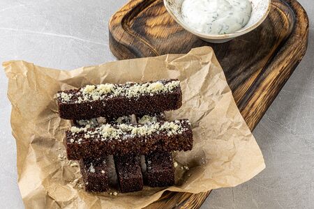 Гренки черные