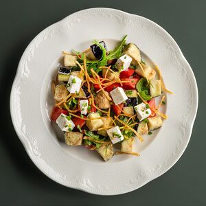 Закуска из жареного баклажана