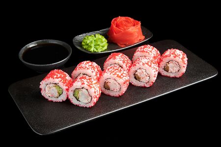 Ролл Калифорния с креветками