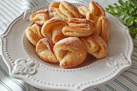 Печенье творожное Ушки