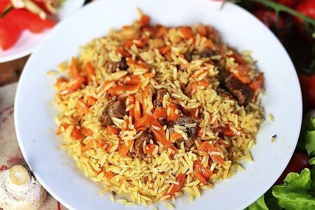 Плов с говядиной