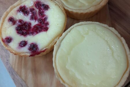 Сметанник мини с брусникой