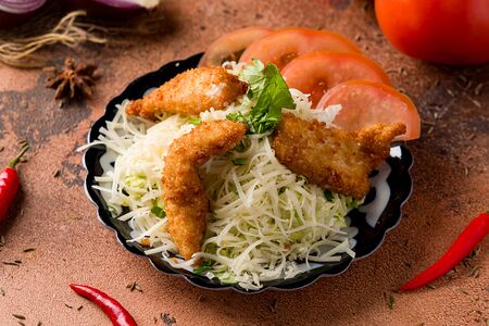 Салат Цезарь 