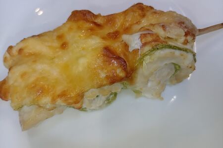 Шашлычок куриный с кабачками