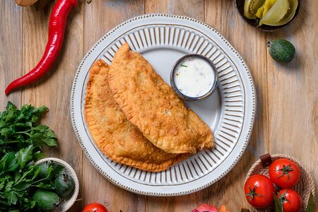 Чебуреки из говядины