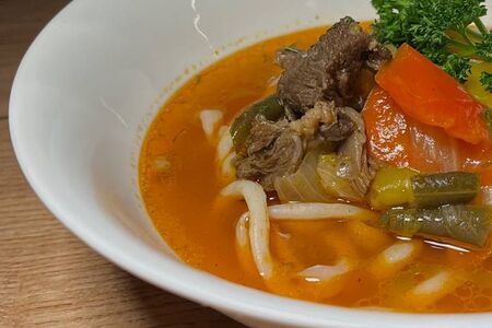 Уйгурский лагман