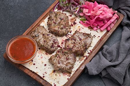 Шашлык из телячьей мякоти