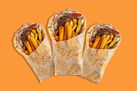 3 Гироса с бифтеки