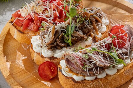 Ассорти брускетт