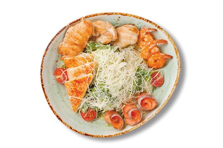 Цезарь с курицей