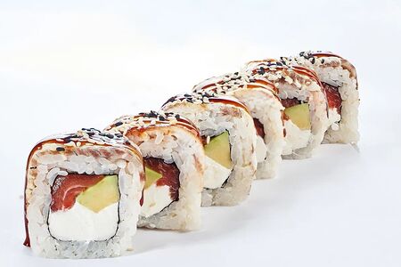 Ролл Канада с лососем